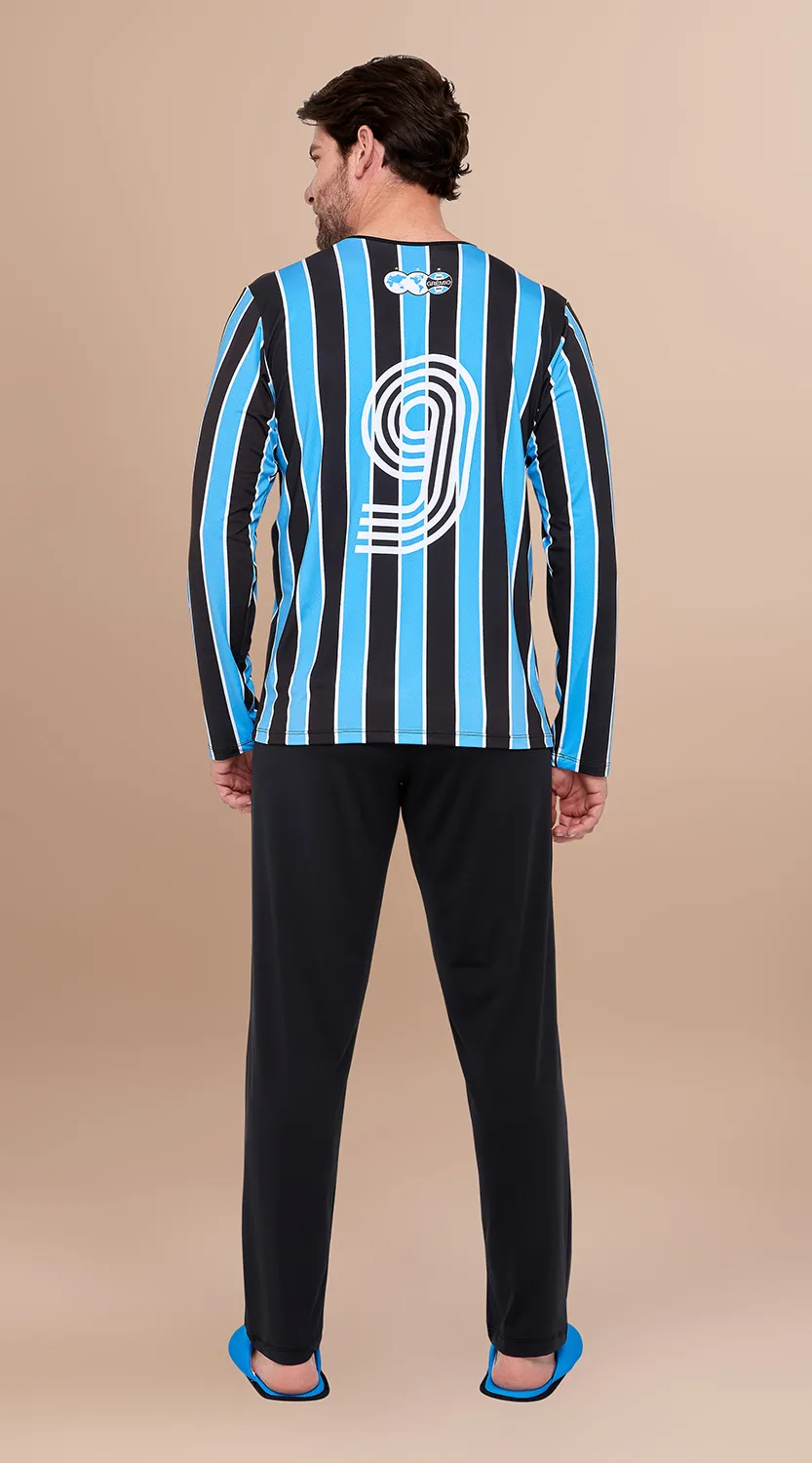 Pijama masculino Grêmio inverno