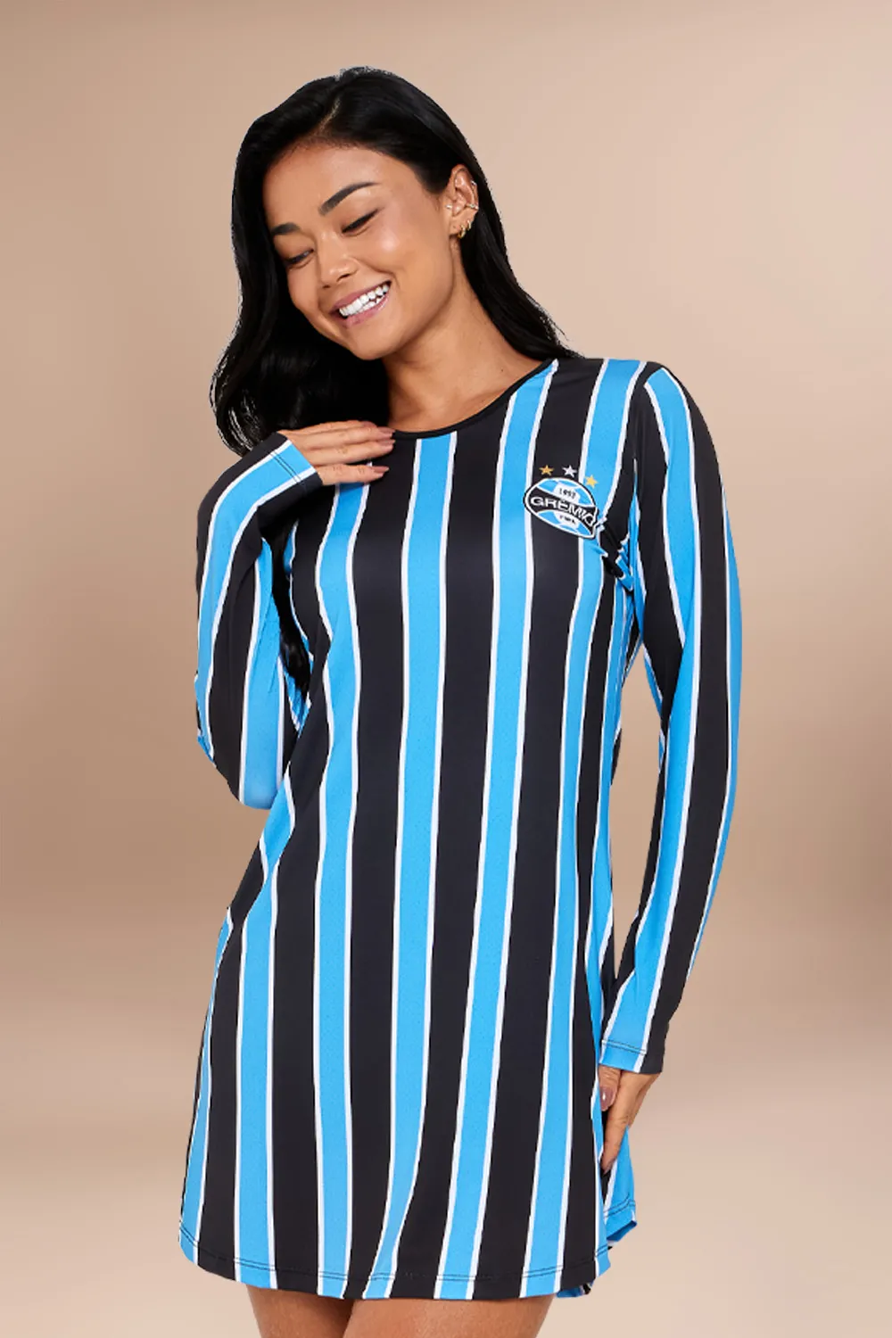 Pijama Camisão Grêmio